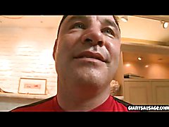 white mam gets cock in ass and mouth