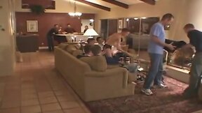 18 year oldie gangbanged without condoms by aged guys