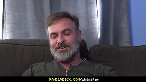 Familydick – latin boy gets rammed on sofa