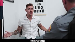 Youngperps teenage punk gets plowed by security guard