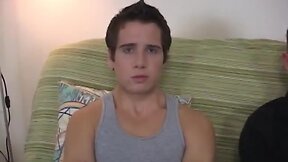 Two broke straight boys are in need of cash so they decide to suck dick on film for some money. And