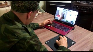 Russian soldier after the military fucks his roommate