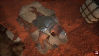 Military camp gay threesome: twink guy and marshal