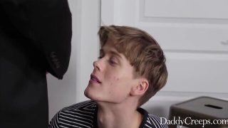 Papa fucks his creepy son as punishment
