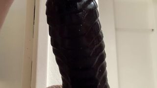 Rubberholefun self-pleasure anal fisting and stretching