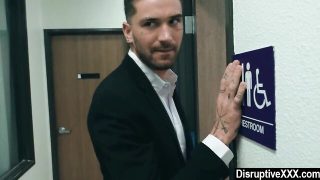 Stepfather and stepson involved in office encounter with boss