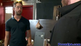 Gay mature boss fucked by the new start