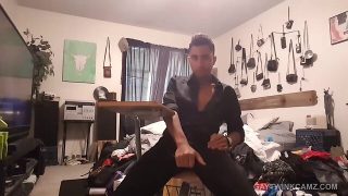 Big Dick Lucas Stroking His Monster Cock