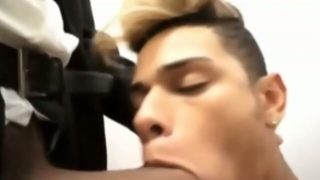 Moaning Sissy Twink vs Monster Cock