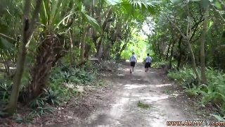 Army men titanic pecker bulges and having gay sex a aroused training day