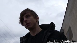 Euro gets doggystyled in public