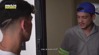 Interracial electrician gives me a hardcore bareback pounding