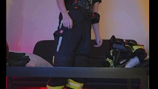 Firefighter stands firm in conviction