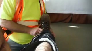 Sexy mature men at work